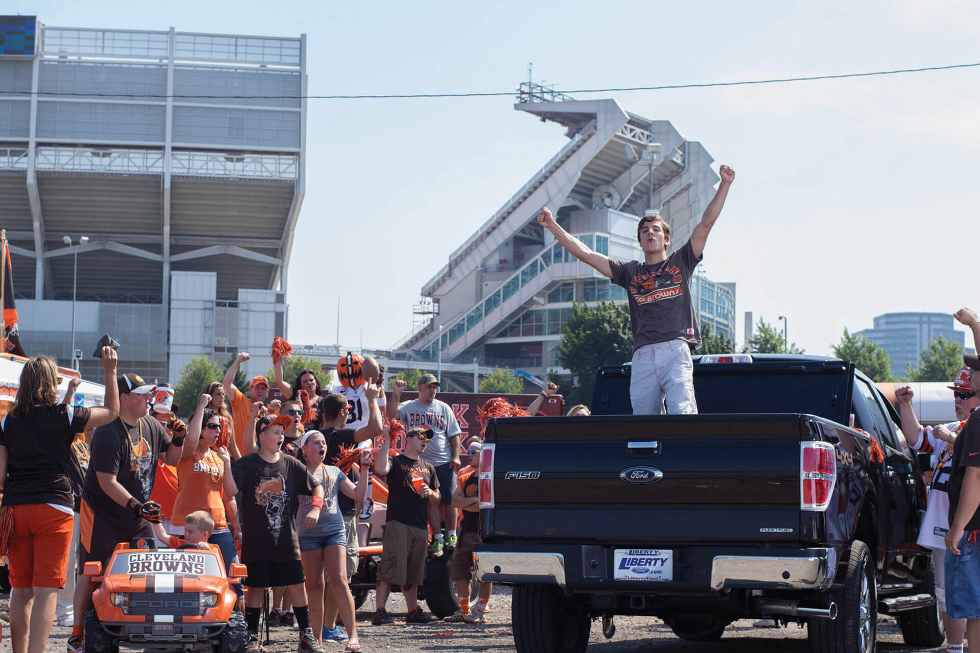 Cleveland browns tailgate video